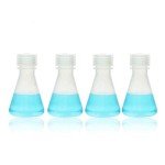 ULAB 50ml Conical Polypropylene Erlenmeyer Flask Set