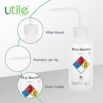 Ethyl Alcohol Wash Bottles - 500ml, 4 Pack