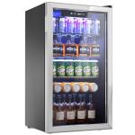 Icyglee 126 Can Mini Beverage Cooler Fridge
