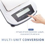 LACHOI 600g Precision Laboratory Analytical Balance Scale