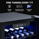 Icyglee 126 Can Mini Beverage Cooler Fridge