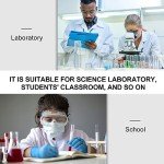 Test Tube Drying Rack for 66 Tubes - White