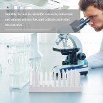 Test Tube Drying Rack for 66 Tubes - White