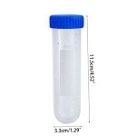 50ml Clear Centrifuge Tubes - Set of 3