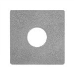 10 Pcs 3/4" Stainless Steel Square Washers