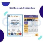 5-Pack 25mL GoLab Class B Burettes with Stopcock