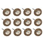 Soft Mounted Brushes for Lab Jewelry Polishing – 100 Pack