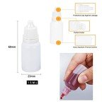 12PCS 15ML Refillable Plastic Dropper Bottles