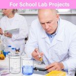 Relaxweex 8 Pack 500ml Glass Lab Beakers