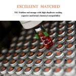 Amber 2 ML Autosampler Vials with Crimp Top - 100pcs