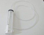 Set of 2 Large 150ml Plastic Syringes with Tubes