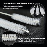 8-Pack Brush Set for Test Tubes and Straws
