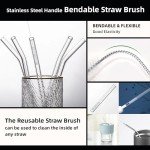 8-Pack Brush Set for Test Tubes and Straws