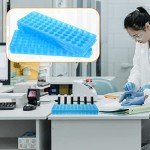 2-Pack Plastic Centrifuge Test Tube Rack