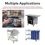 3-Inch Stainless Steel Heavy Duty Swivel Caster