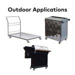 3-Inch Stainless Steel Heavy Duty Swivel Caster