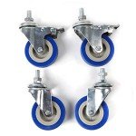 3-Tier Stainless Steel Lab Trolley Cart