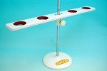 Lab Iron Coating Funnel Holder with Four Slots