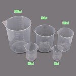10 Pack Plastic Cylinders and Beakers Set