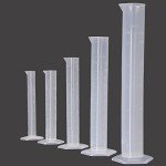 10 Pack Plastic Cylinders and Beakers Set