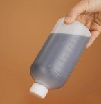 2-Pack 1000ml Graduated Plastic Lab Bottles