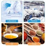 6-Pack Plastic Narrow Mouth Lab Reagent Bottles