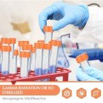 200 Pcs Sterile 15 ml Centrifuge Tubes