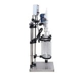 3L Jacketed Glass Reactor with Digital Display
