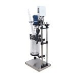 3L Jacketed Glass Reactor with Digital Display