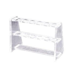 Clear Acrylic Test Tube Rack for 10ml Tubes