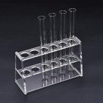 Clear Acrylic Test Tube Rack for 10ml Tubes