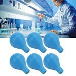 10-Pack Rubber Pipet Suction Bulbs for Labs