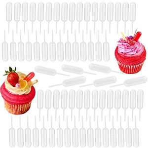 150pcs 4ml Disposable Pipettes for Cupcakes & Desserts