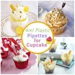 150pcs 4ml Disposable Pipettes for Cupcakes & Desserts