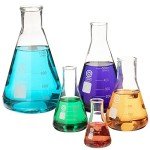 Erlenmeyer Flask Set - Graduated Borosilicate Glassware