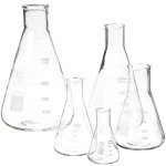 Erlenmeyer Flask Set - Graduated Borosilicate Glassware