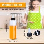 30 Pack 8.5 oz Squeeze Bottles for Lab Use