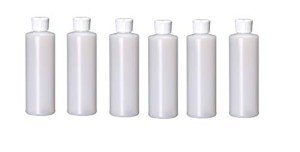 Plastic Pour Spout Bottles - 6 Pack - 16 oz