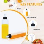 30 Pack 8.5 oz Squeeze Bottles for Lab Use