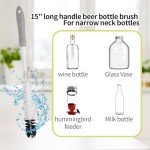 Long Handle Bottle Cleaner Brush Set