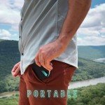 Compact 7-Day Magnetic Pill Organizer - PNW Green