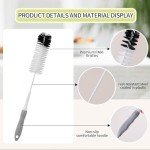 Long Handle Bottle Cleaner Brush Set