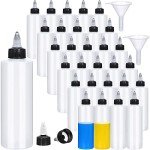 30 Pack 8.5 oz Squeeze Bottles for Lab Use
