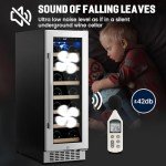 12-Inch Wine Cooler for 20 Bottles