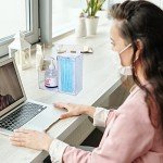 Koemehr Wall-Mount Mask Dispenser & Sanitizer Stand