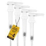 1 Gallon Pump Dispenser - 4 Pack Set
