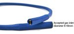 EISCO 10-Pack Neoprene Bunsen Burner Hoses, 3ft
