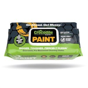 Crocodile Cloth Paint Cleaning Wipes - 100 Count