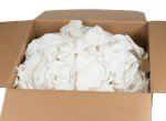 Prewashed Cotton Blend Rags - 40 Pound Box