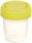 Histology Container with Yellow Cap, 20ml Capacity
